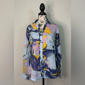 RAGA Manisha Blouse -  Blue Size: S